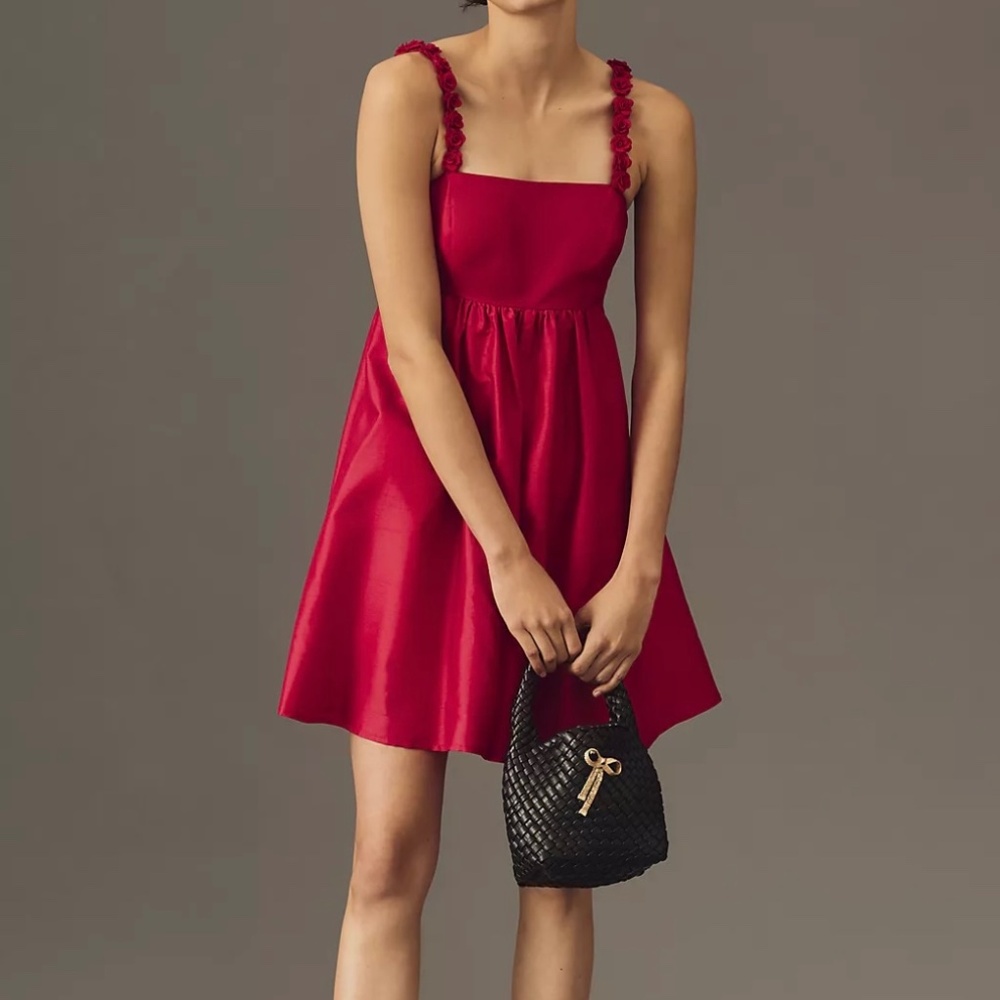 NWT Hutch for Anthropologie Sleeveless Rosette Romper